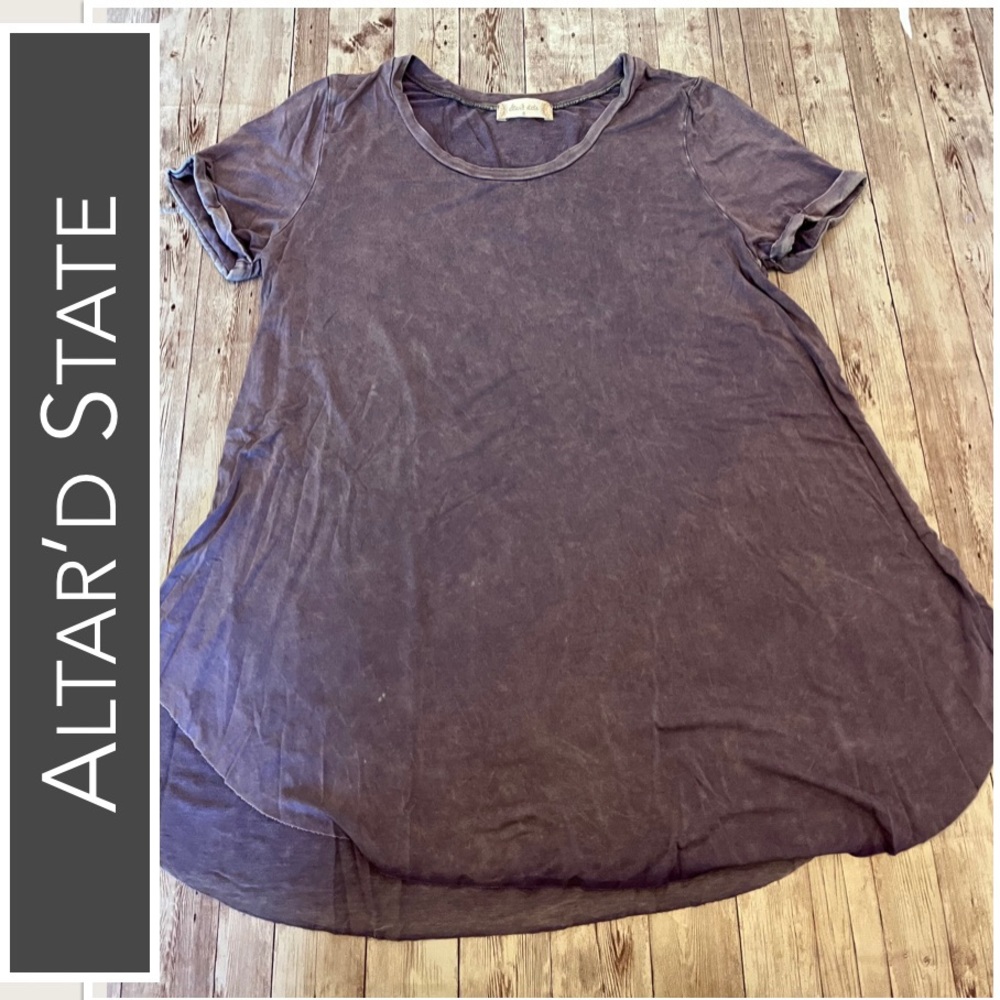 Altar’d State A-Line T-Shirt in Crushed Purple